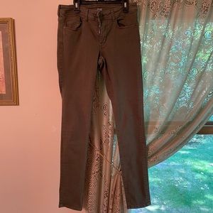 Divided Army Green Skinny Jeans Sz 10